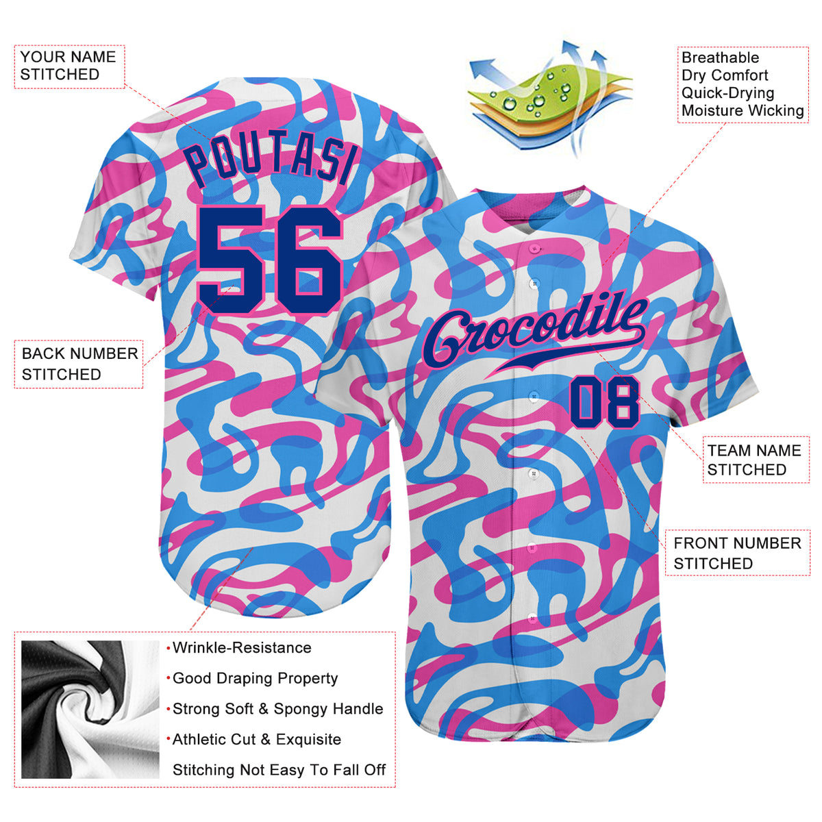 Italian-Themed Baseball Jerseys - Customizable & Exclusive –