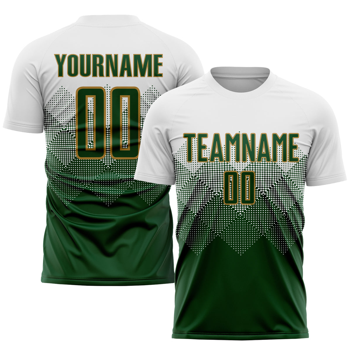 Custom Soccer Uniform Jersey Olive Vegas Gold-Camo Sublimation Salute To  Service - Personalized Your Name, Number