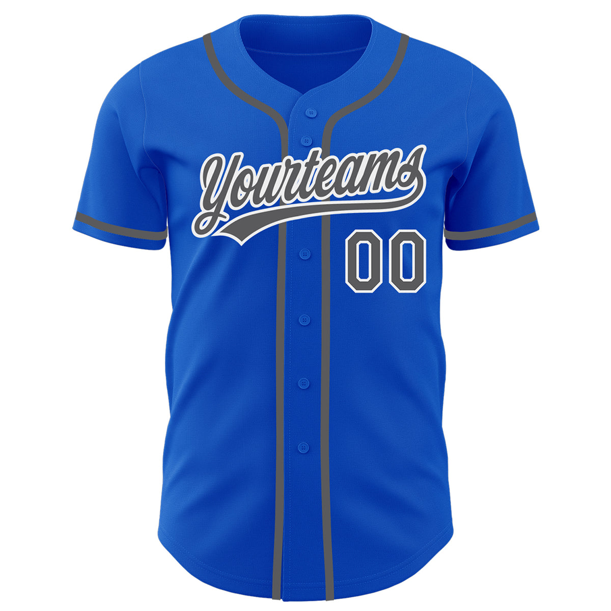 Custom Royal Light Blue-Gold Authentic Split Fashion Baseball Jersey  Discount