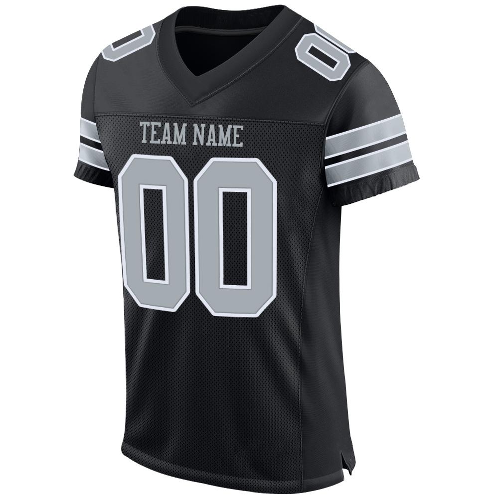 Custom Silver Football Jersey Custom Football, Football