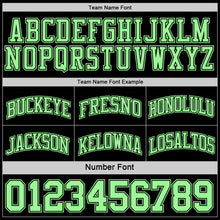 Load image into Gallery viewer, Custom Reversible Black Pea Green Double Side Authentic Basketball Jersey
