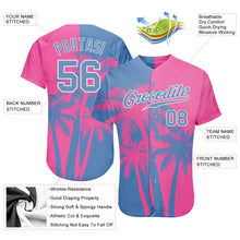 Load image into Gallery viewer, Custom 3D Pattern Design Hawaii Coconut Trees Authentic Baseball Jersey
