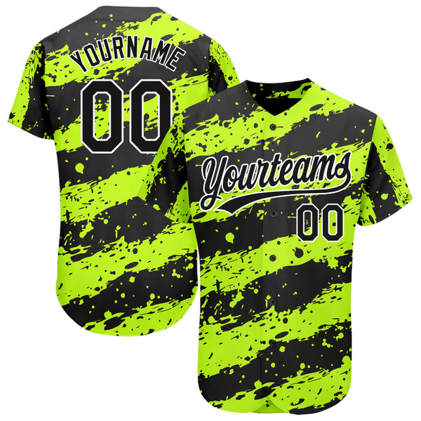 Baseball Jersey - Neon Green - Unisex