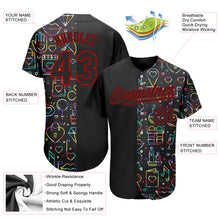 Load image into Gallery viewer, Custom Rainbow For Pride Month Love Is Love LGBT 3D Authentic Baseball Jersey
