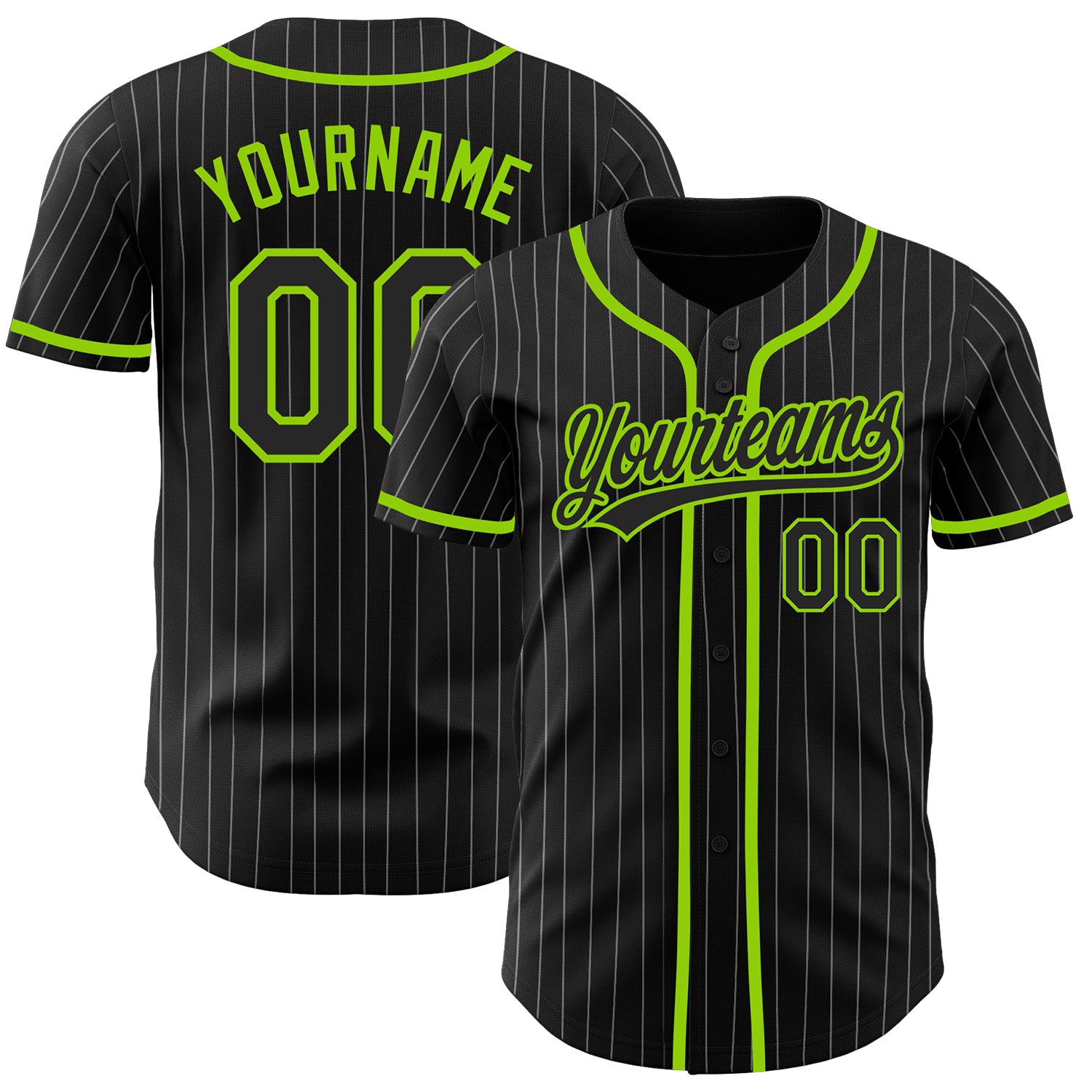 Custom Cream Black Pinstripe Black-Orange Authentic Baseball Jersey Discount