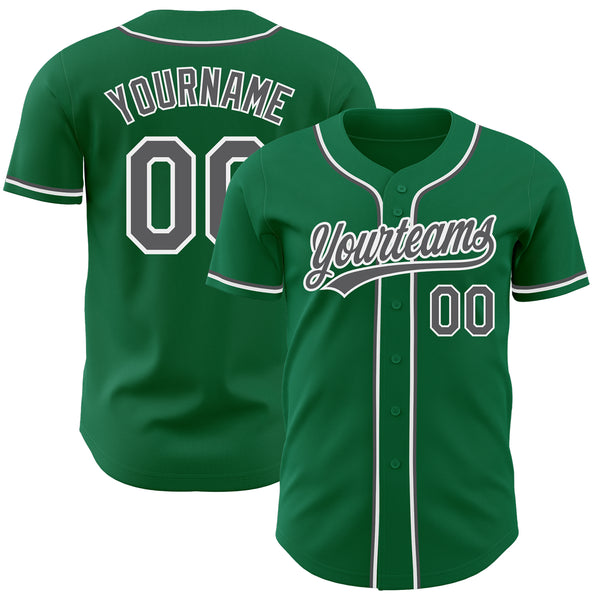 Custom Green Cream-Red Authentic Two Tone Baseball Jersey Fast Shipping –  FiitgCustom