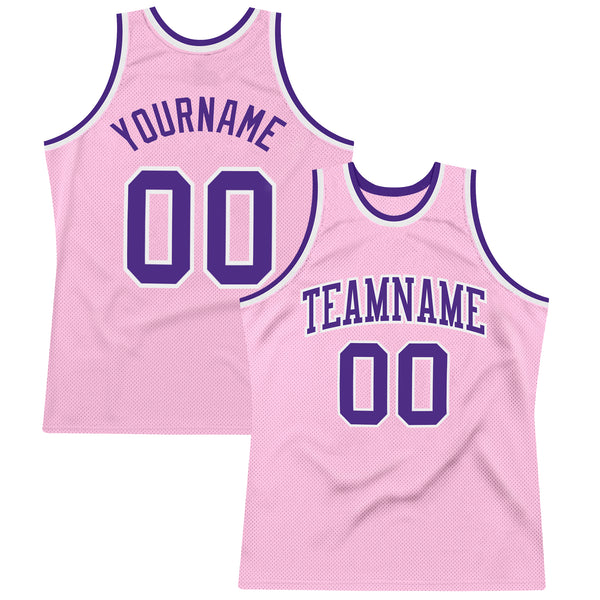 Custom Purple Pink-Black Round Neck Sublimation Basketball Suit Jersey Fast  Shipping – FiitgCustom