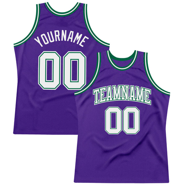 Custom Green White-Gold Round Neck Sublimation Basketball Suit Jersey Fast  Shipping – FiitgCustom