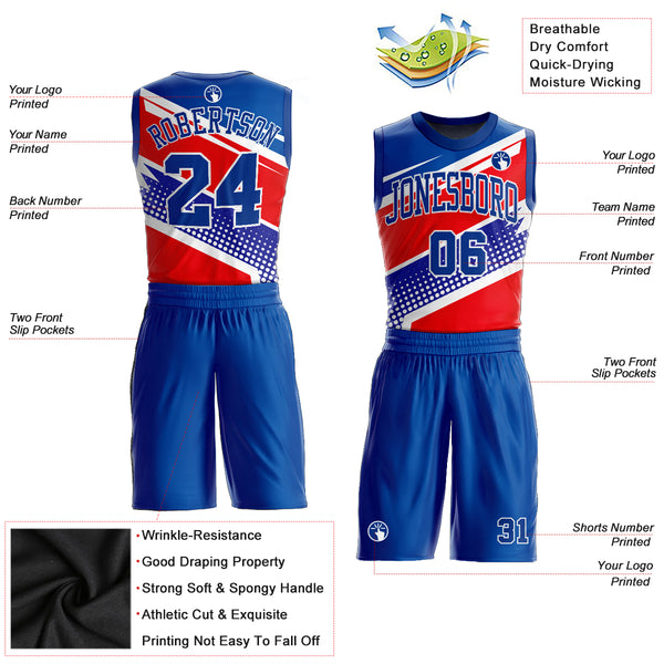 Custom Gradient Basketball Jersey Kit Printed Team Name & Number  Personalized Sports Uniform for Men/Youth 