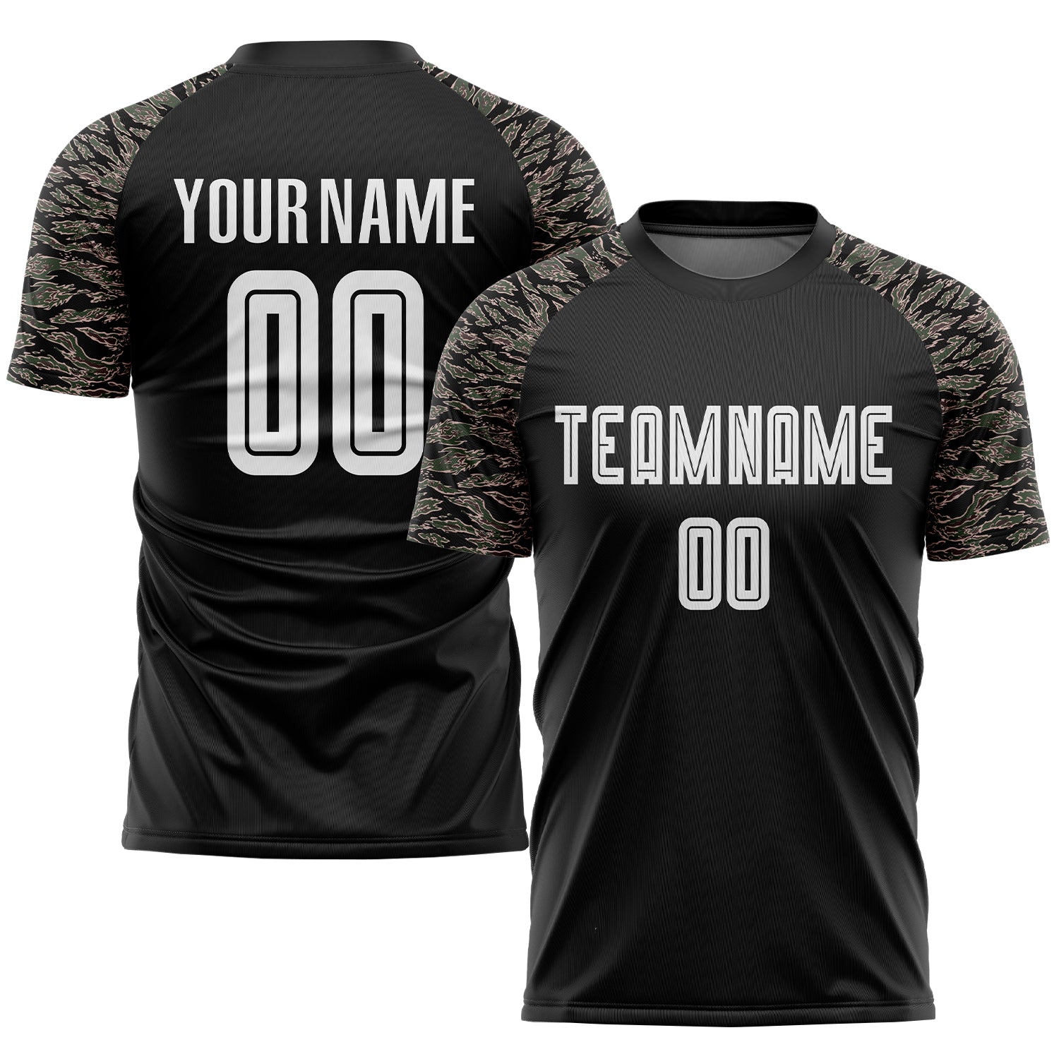 Cheap Sublimated Baseball Jerseys, Camo Pattern