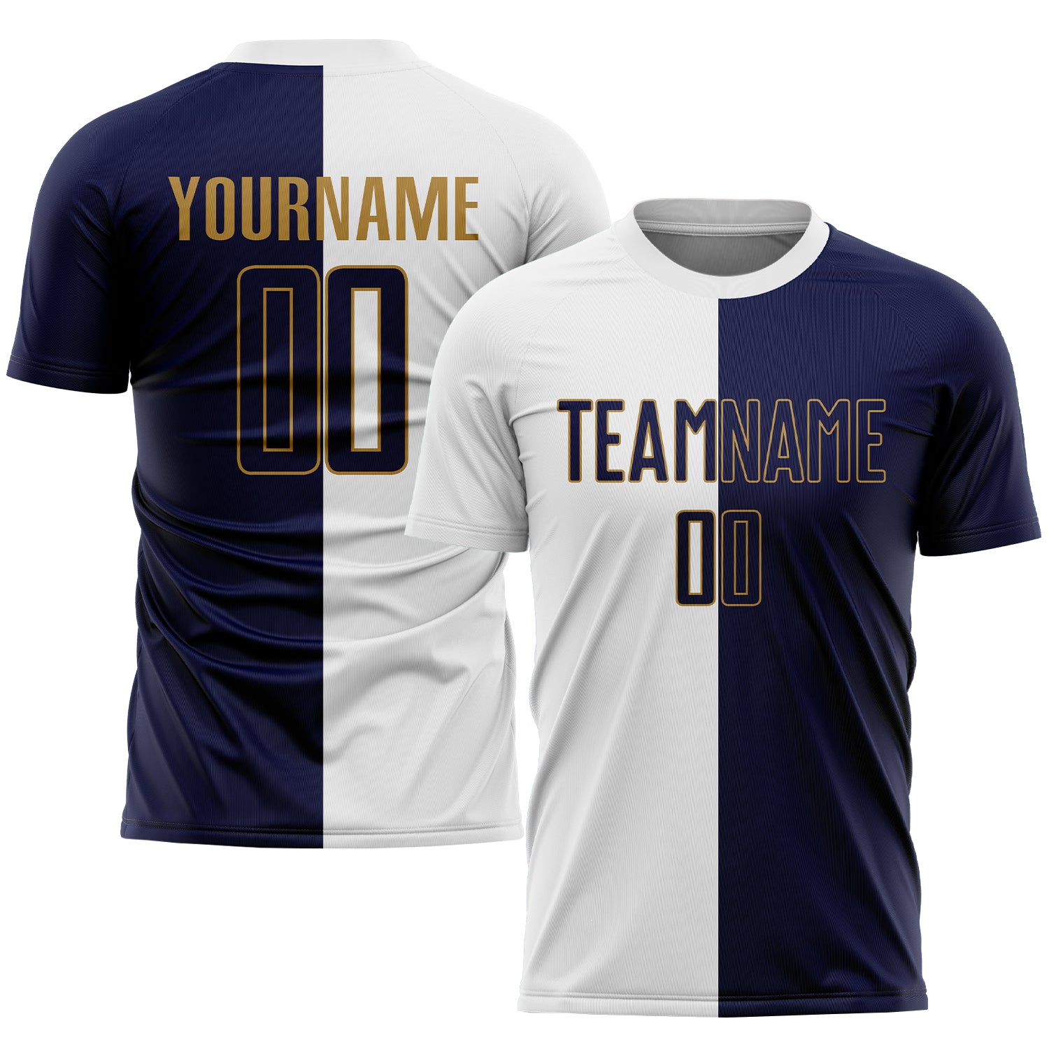 : Custom Football Jersey, Football Shirts, Custom Navy