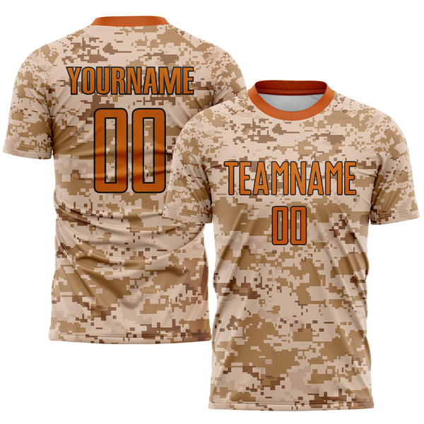 Custom Olive Orange-Black Salute To Service Hockey Lace Neck Jersey Discount