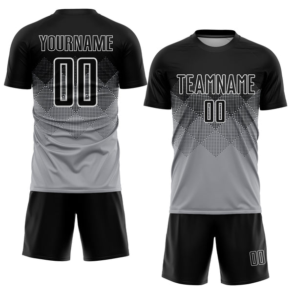 Custom Camo White-Black Sublimation Salute To Service Soccer