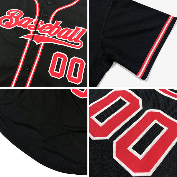 Creat Baseball Authentic Black Orange White Jersey – FiitgCustom