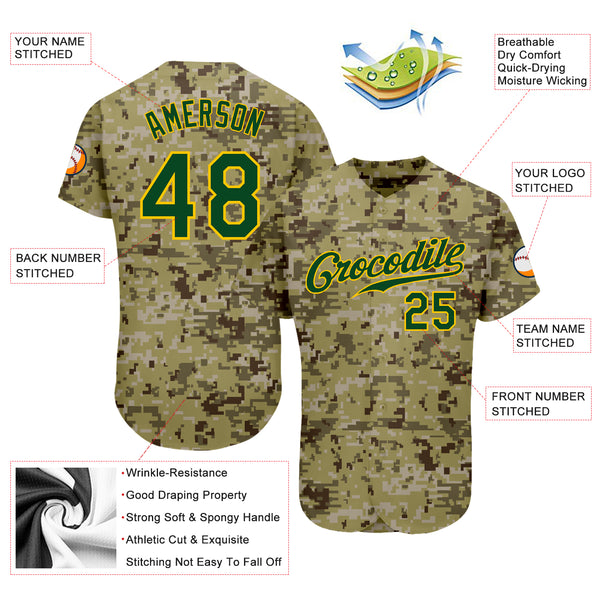 Cheap Custom Camo White-Kelly Green Sublimation Salute To Service