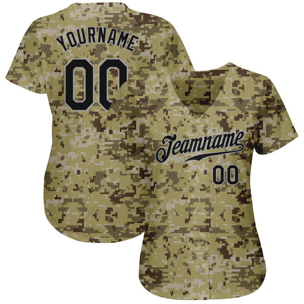 Custom Camo Purple-Neon Green Authentic Salute To Service Baseball