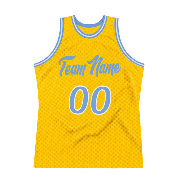 Custom Light Pink White-Light Blue Authentic Throwback Basketball