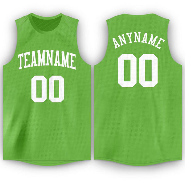 Custom Green Aqua-Black Round Neck Sublimation Basketball Suit Jersey